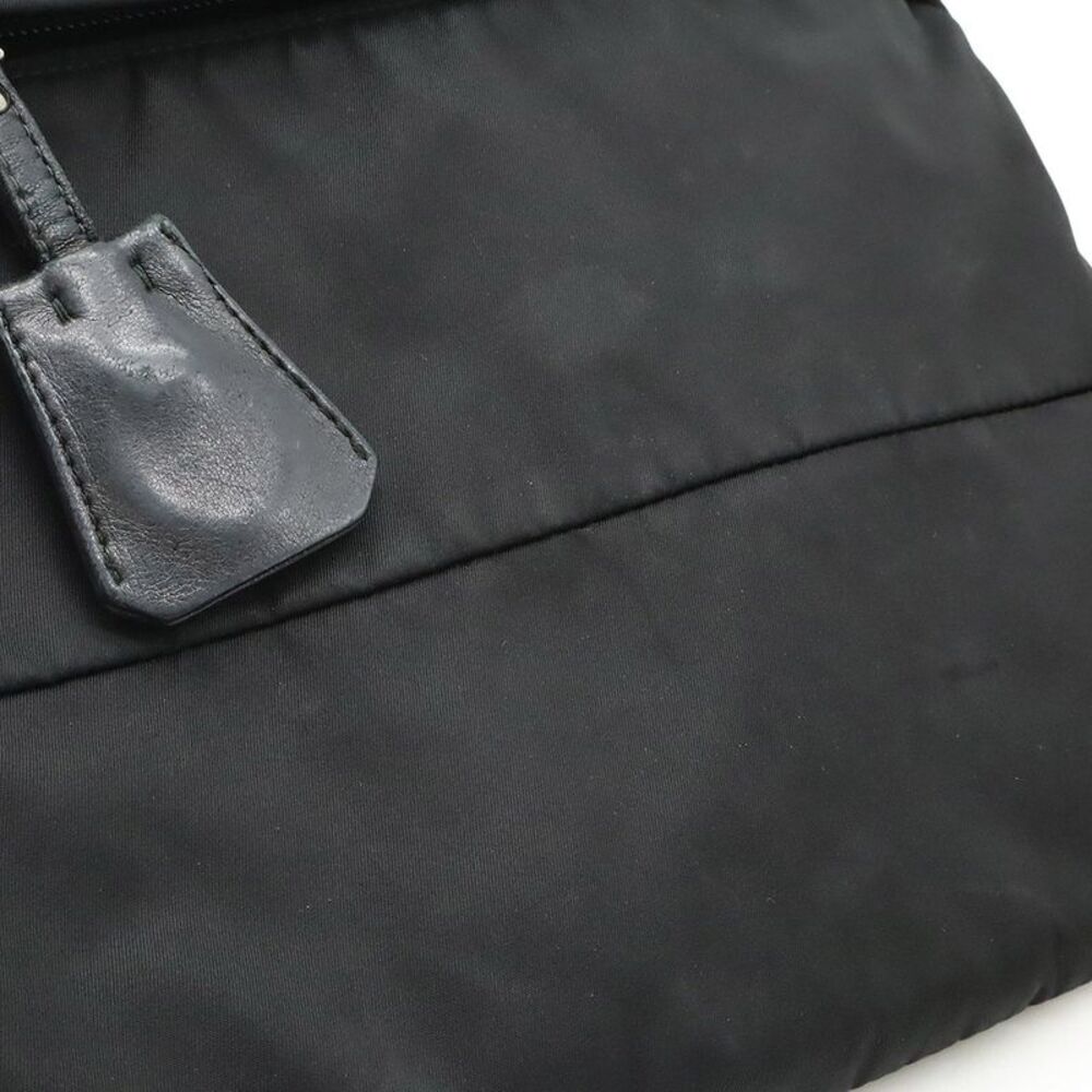 Prada BT0741 Nylon Leather Shoulder Bag - Picture 7 of 7